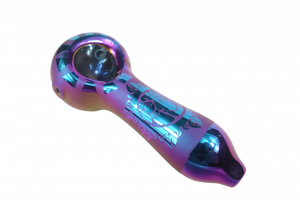 4'' Artistic Painted Glass Hand Pipe