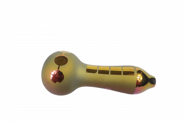 4'' Artistic Painted Glass Hand Pipe