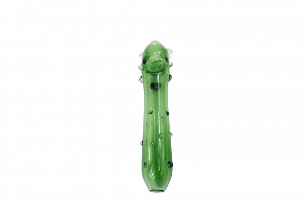 5'' Cucumber Man Glass Hand Pipe