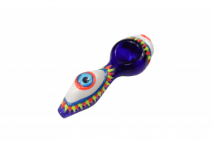 5'' One Eye Monster Glass Spoon Hand Pipe