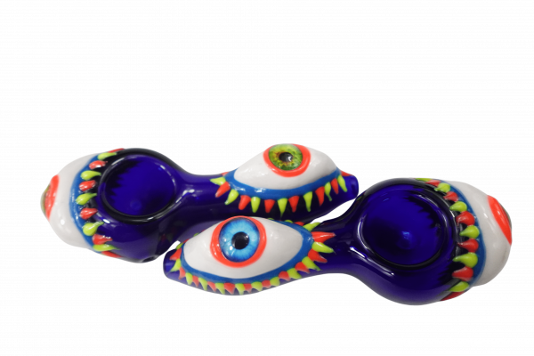 5'' One Eye Monster Glass Spoon Hand Pipe