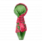 5'' Pink Lizard Glass Spoon Hand Pipe
