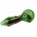 5'' Pink Lizard Glass Spoon Hand Pipe