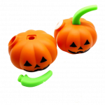 Silicone Halloween Pumpkin Jack-o'-lantern Hand Pipe