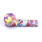 Silicone Hand Pipe with Lid and Removeable Bowl