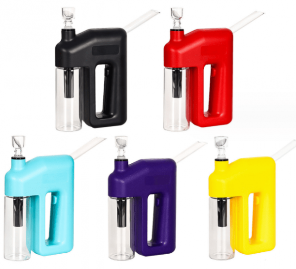 7.5'' Battery Powered Electronic Bong Bong Bubbler ï¼ˆBattery Included)