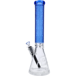 Cloud Cali X 15-inch Engraved Thick Base Beaker Bong