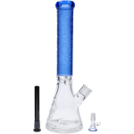 Cloud Cali X 15-inch Engraved Thick Base Beaker Bong