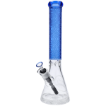 Cloud Cali X 15-inch Engraved Thick Base Beaker Bong