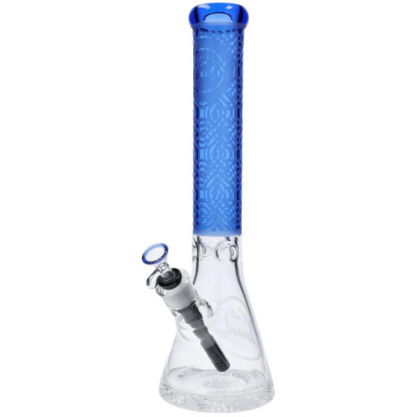 Cloud Cali X 15-inch Engraved Thick Base Beaker Bong