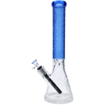 Cloud Cali X 15-inch Engraved Thick Base Beaker Bong