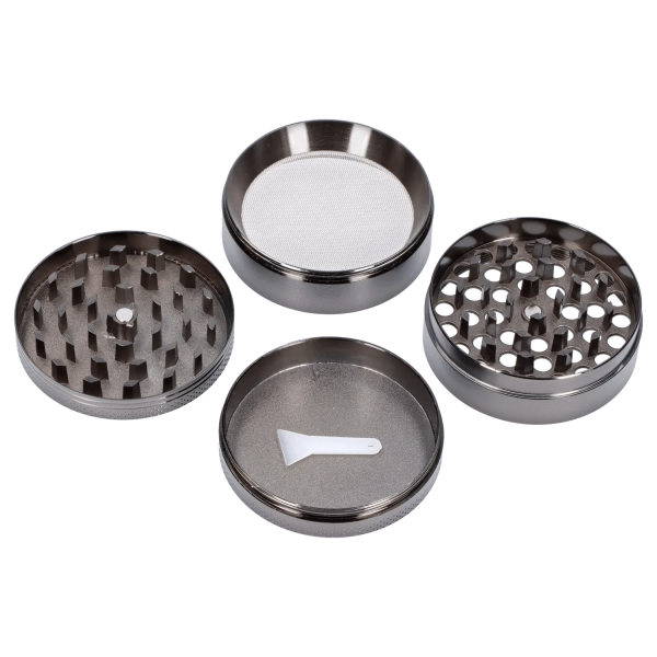 63mm Chrome w/ Mushroom House Grinder