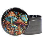 DHC 63mm Chrome w/ Psychadelic Mushroom Grinder