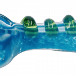 DHC 3-inch Glass with Drips Hand Pipe