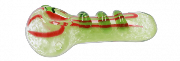 DHC 3-inch Glass with Drips Hand Pipe