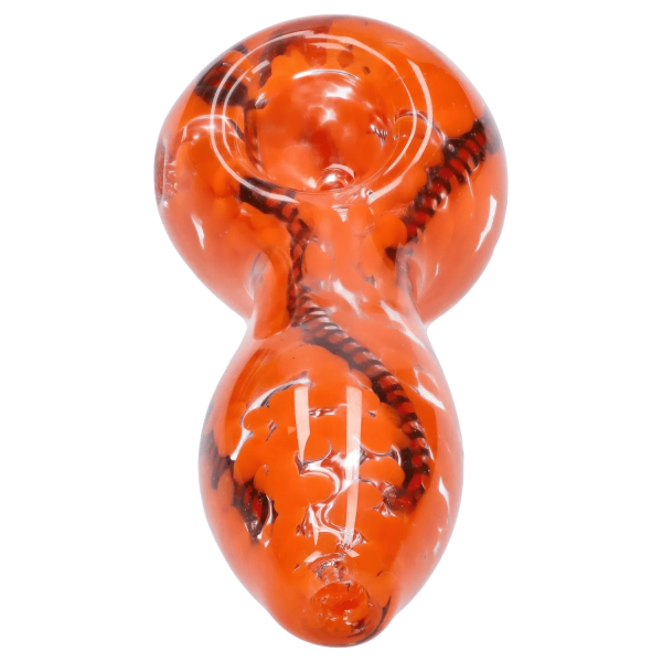 DHC 3-inch Glass Fumed Swirl Hand Pipe