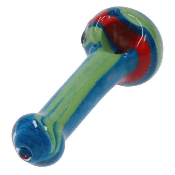 DHC 3-inch Glass Multi-Colour Dots Hand Pipe