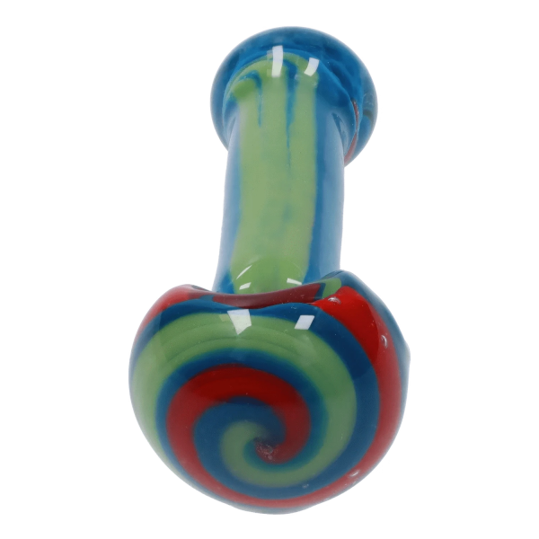 DHC 3-inch Glass Multi-Colour Dots Hand Pipe