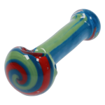 DHC 3-inch Glass Multi-Colour Dots Hand Pipe