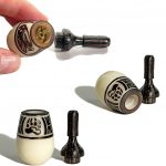 Colombian Tagua Seed Hand Pipe for Discreet Smoking