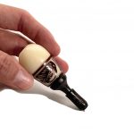 Colombian Tagua Seed Hand Pipe for Discreet Smoking