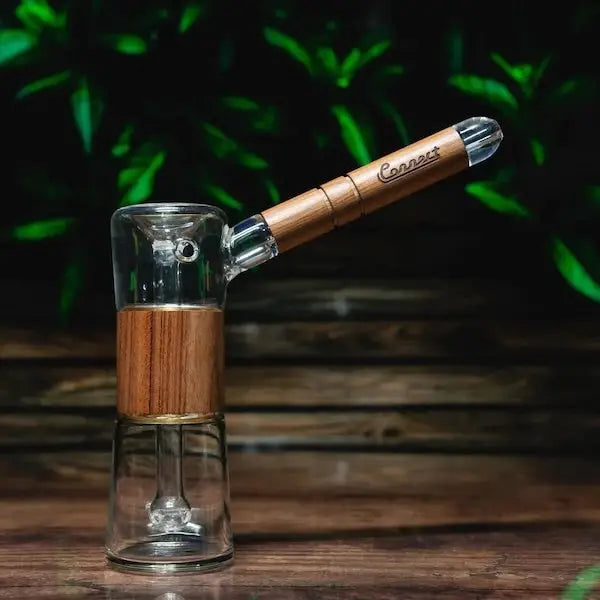 Connect Wood Collection Natural Wood Bubbler