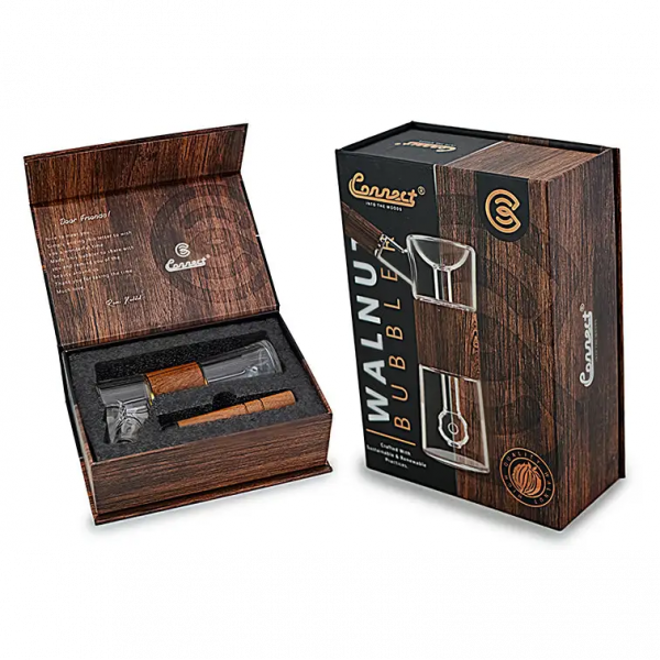 Connect Wood Collection Natural Wood Bubbler