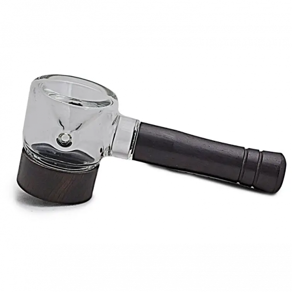 Connect Natural Wood Spoon Pipe for Eco-conscious Collectors