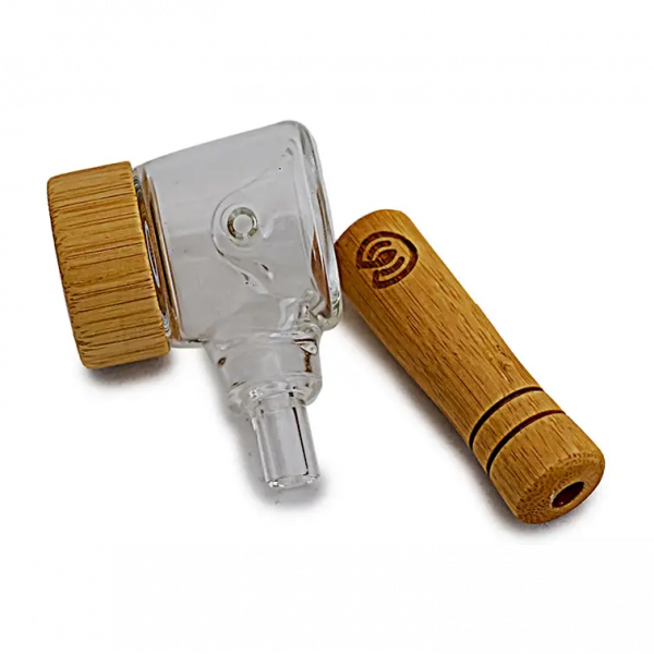 Connect Natural Wood Spoon Pipe for Eco-conscious Collectors