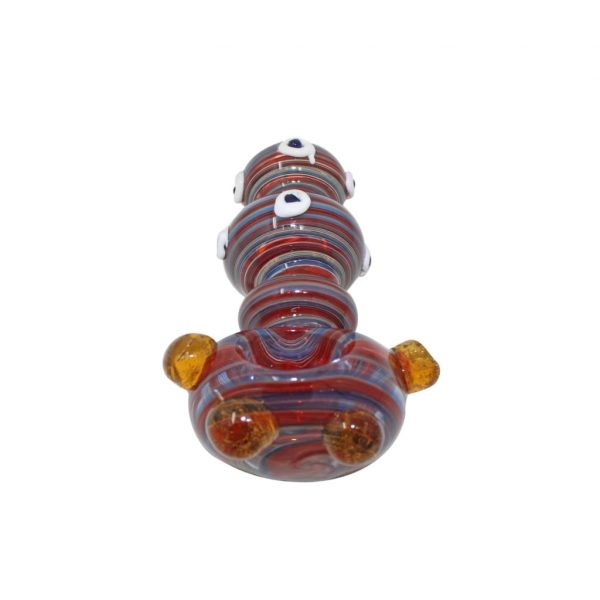 Continuous Stripe Pipe Perfect Travel Piece with Deep Bowl