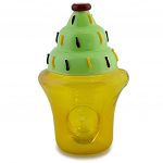 Cone-shaped Glassy Smoking Pipe for an Icy Sesh