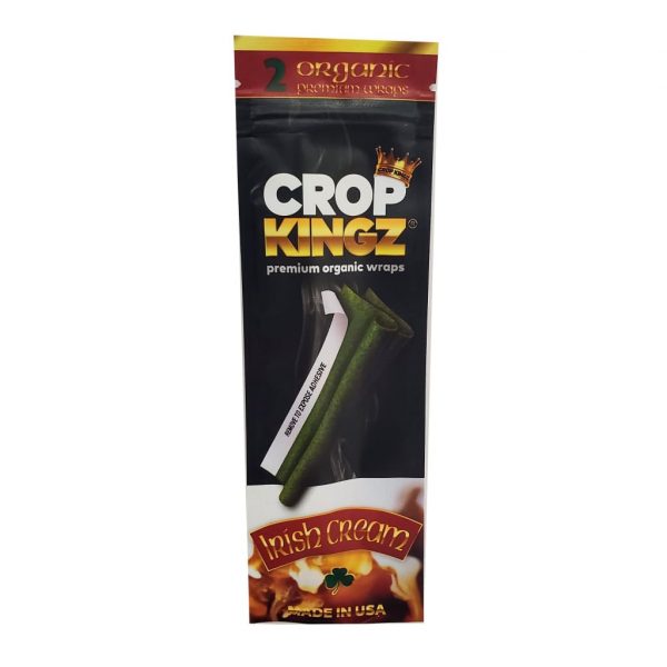 Crop Kingz Organic Hemp Wraps with Self-sealing Gum Strip