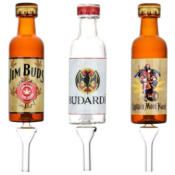 Dabtized Liquor Bottle Bubbler Dab Straw