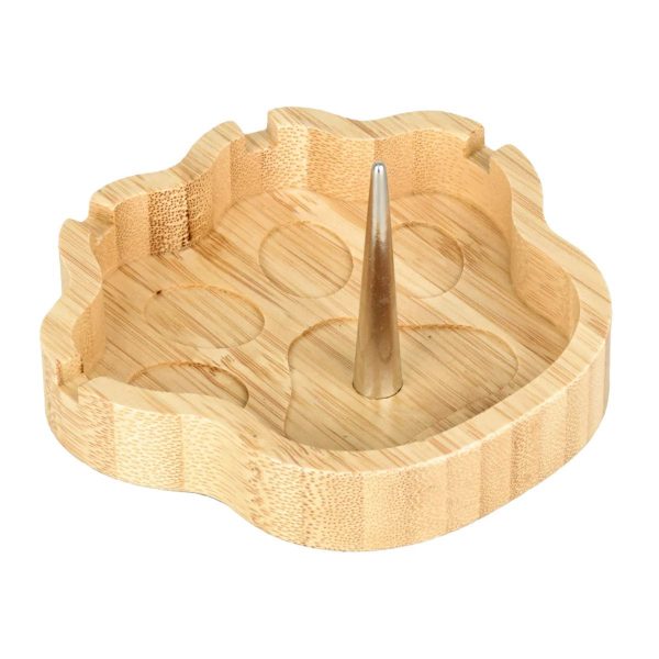 Spiked Bamboo Ashtray