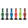 6" Acrylic Skull Design Bong - Colors Vary