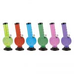 9" 420 Disc Acrylic Bong - Colors Vary