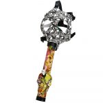 Gas Mask w/ Acrylic Bong - 10.25"