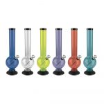 Bubble Acrylic Bong - 12" / Colors Vary