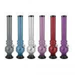 Bubble Acrylic Bong - 18" / Colors Vary