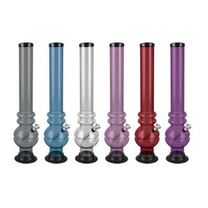 Bubble Acrylic Bong - 18" / Colors Vary