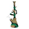 Silicone AK47 Beaker Base Bong with Glass Bowl | 11 Inch