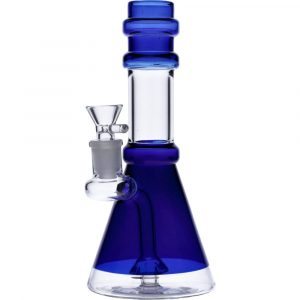 Transparent Neck Bong w/ Bowl & Banger