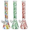 Glow Mushroom 18" Beaker Bong