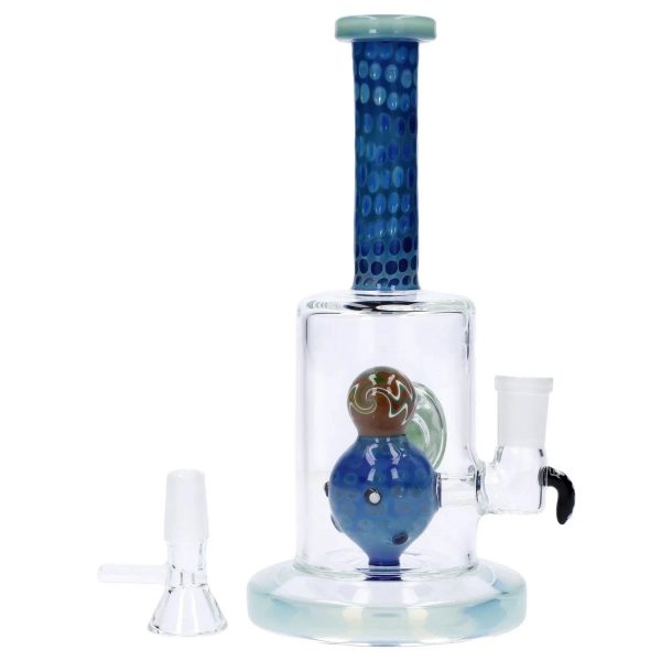 Reversal Art Locket Bong with UFO Showerhead Perc - 8 in