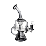 Smoke Cartel Scientific Recycler with Bent Neck Bong