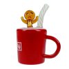 Gumdrop Buttons Gingerbread Cup Bong