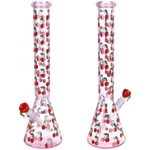 Life Is A Bowl Of Cherries 18" Beaker Bong