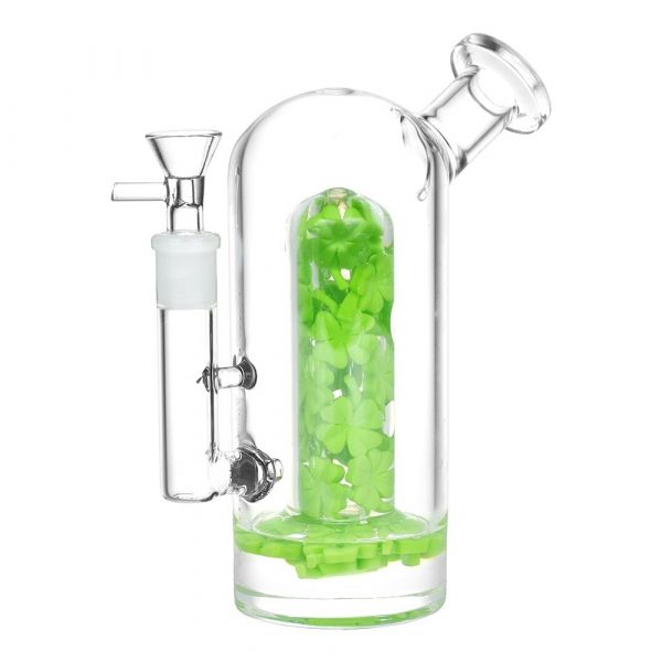 Lucky Clover Glass Bong