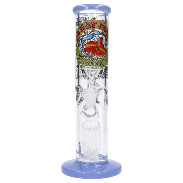 Do Not Panic Straight Tube with Tree Perc - 10 in