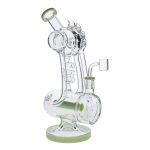 Spiky Recycler Coil Bong